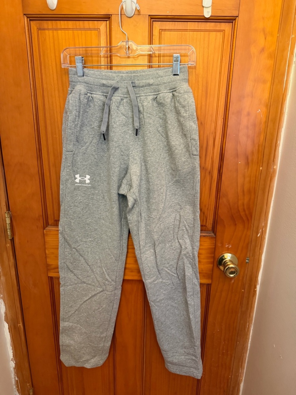 Under Armour Light Gray ColdGear Sweatpants